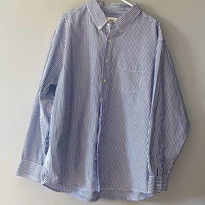 Blue and Black Old Navy Button Down